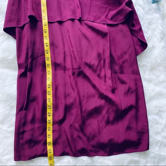 Tibi Silk Layered Shift Dress Size 2 - Picture 7 of 8